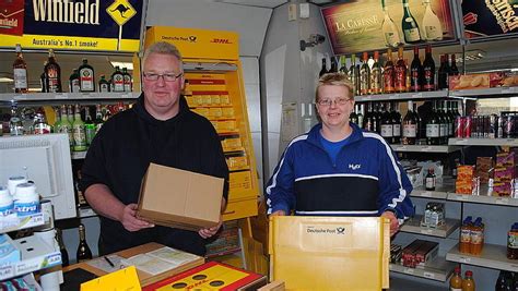 Postfiliale ab sofort in der Brunnenstraße .